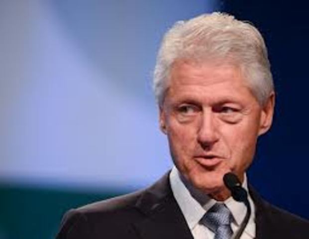 Bill Clinton re-elected as president