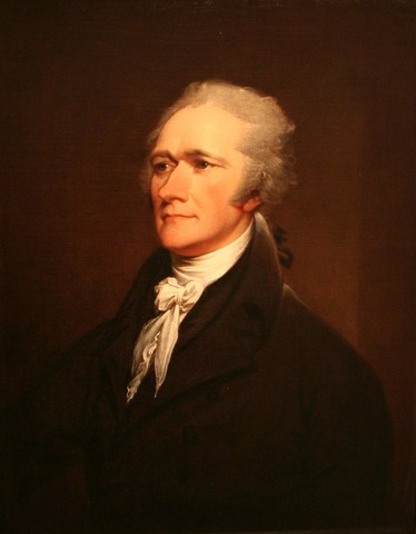 Alexander Hamilton dies