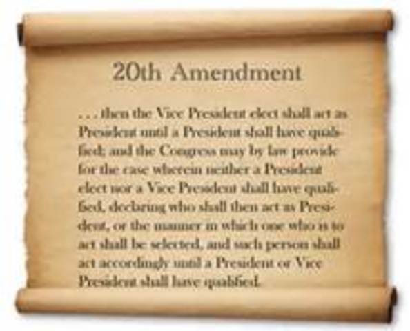 20th Amendment