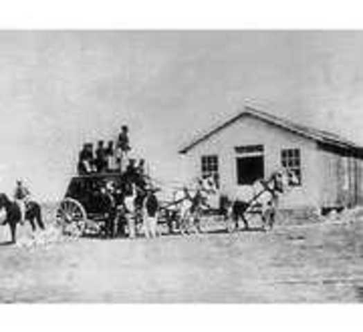 Horse-Drawn Carriages become a Common Form of Transportation