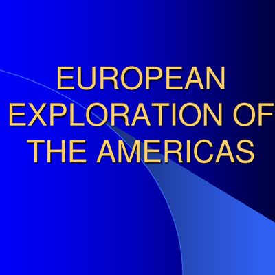 Timeline: European Exploration of America