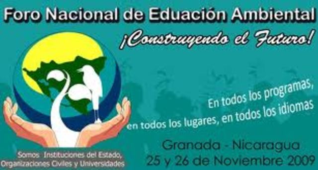 Foro Nacional de Educación Ambiental