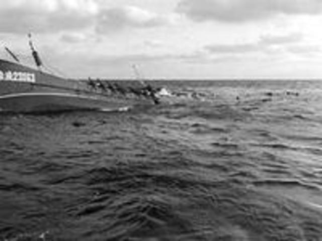 North Korea’s ship crashed on a fishing boat of China