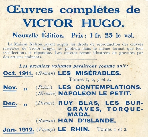 Publication des poésies