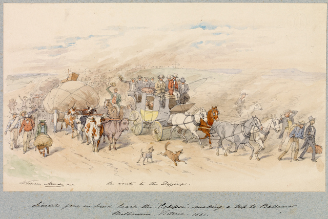 Pre gold rush: Transport