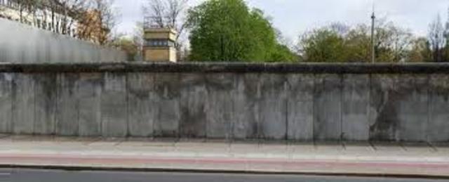 Berlin Wall is taken down