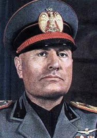 Benito Mussolini cancels civil rights of Italian Jews