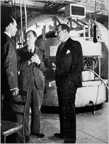 Uranium atom 1st split, Columbia University