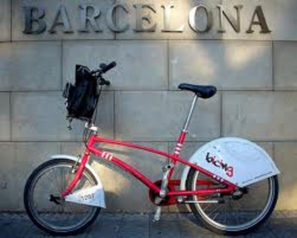 Barcelona. La mayor concentración de bicicletas públicas en España