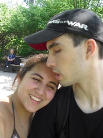 Sister in-Law (soon to be) and oldest brother Nick.