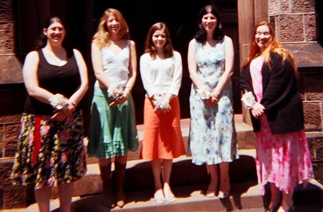Bridesmaid at Dad's Wedding