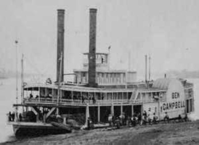 Model steamboat built that ran four times