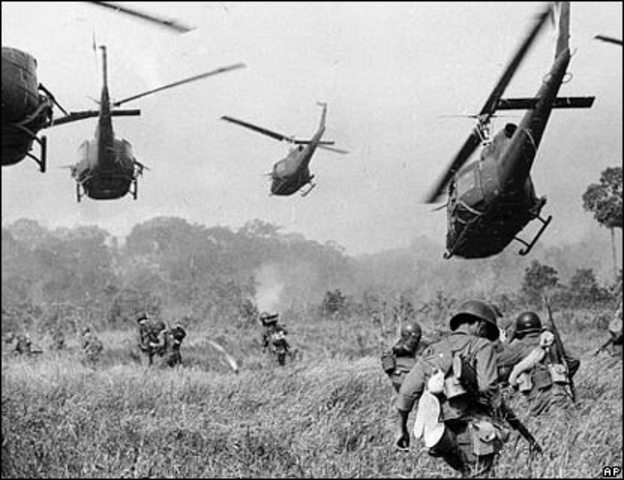 •	Vietcong begin attacks on Diem government