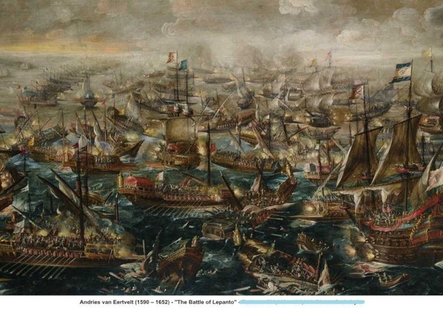 La batalla de Lepanto