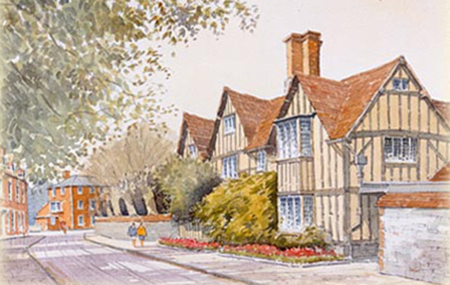 Shakespeare retires to Stratford