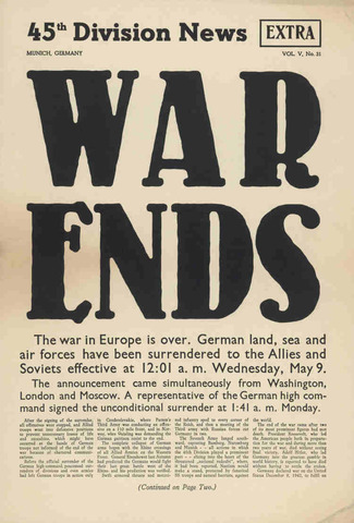 End of War in Europe