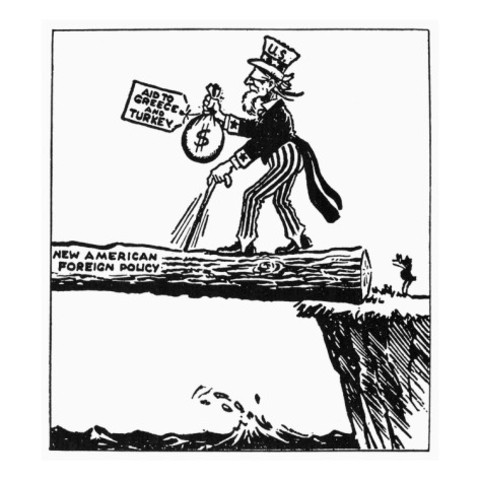 Soviet Communists threats