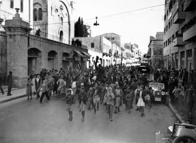 Following partition plan, violence breaks out among Arabs