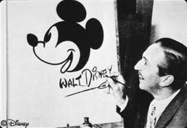 Walt Disney released first animation short