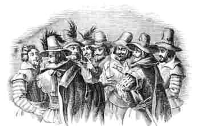 Discovery of Gunpowder Plot