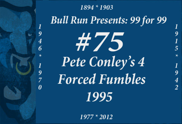 Pete Conley Forces 4 Fumbles