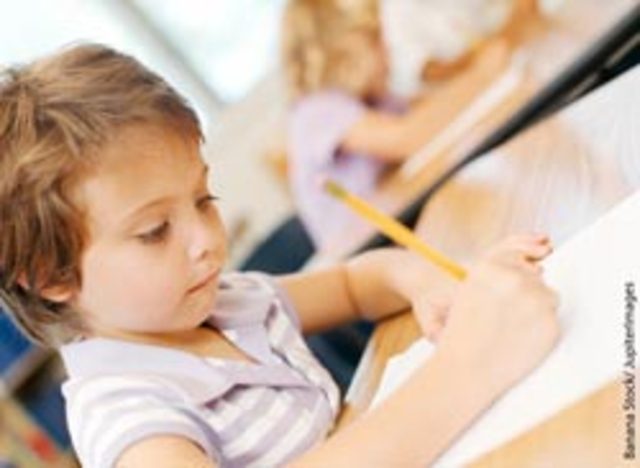 My sister's first writing