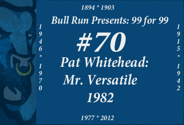 Pat Whitehead Sets Single Season All Purpose Yards Record