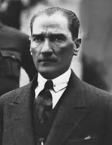 Mustafa Kemal Ataturk finds Turkey