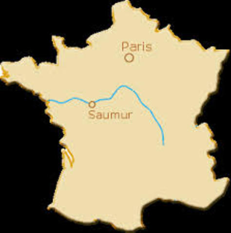 Was born in Samur France