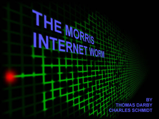 the 'internet worm'