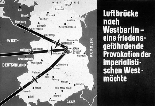 Berlin Blockade Begins