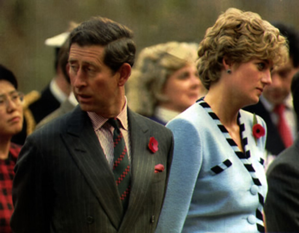 Princess Diana and Prince Charles seperated