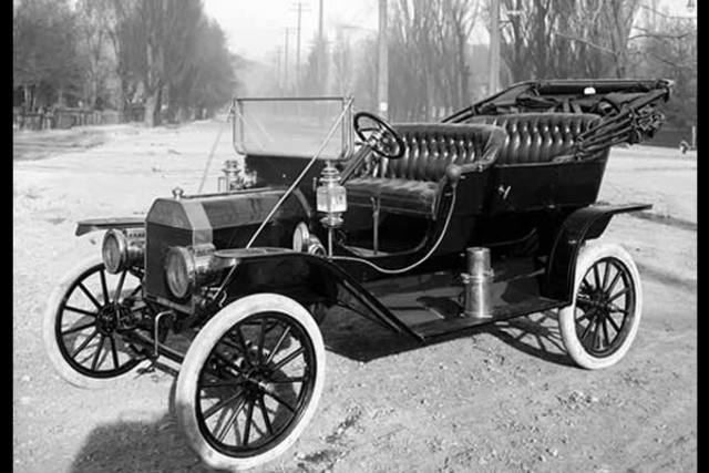 he starts making the Model T