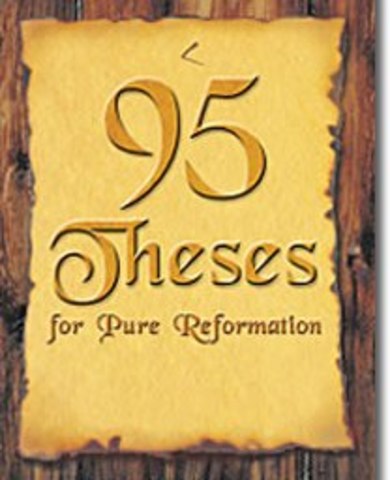 The 95 theses