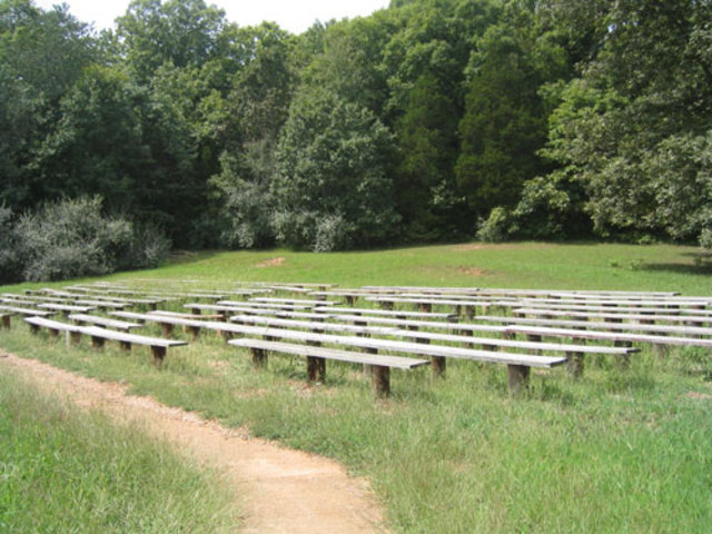 Lewallen amphitheater dedicated