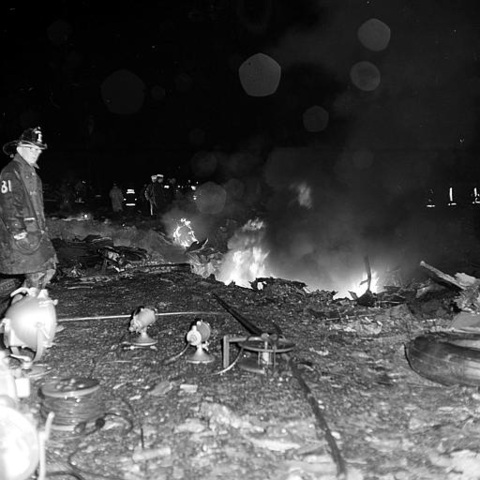 Pan Am Flight 214 crashes