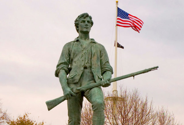 Paul Revere volunteered to fight against the French in Lake George, New York.  He was a second liutenant.