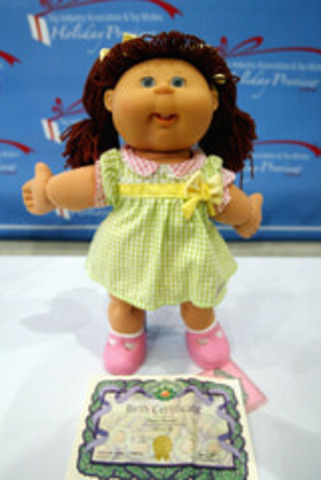 Cabbage Patch Kids made Popular