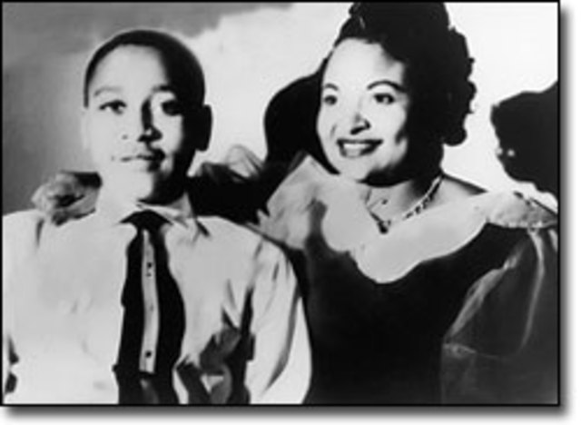 Emmit Louis Till murdered for speaking to white wome. Money, MS