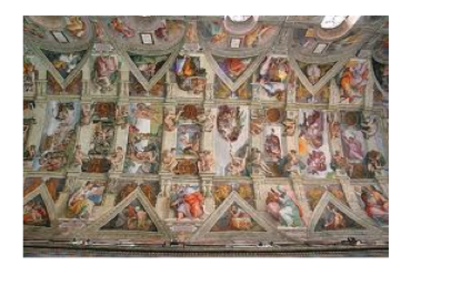 Michelangelo paints the Sistine Chapel