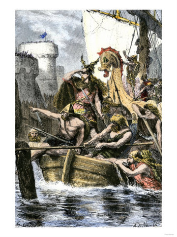 Vikings attacked Paris