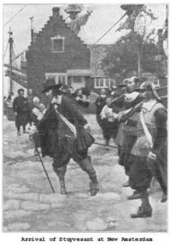 Dutch West India Company Appoints Peter Stuyvesant as Director General of New Netherland