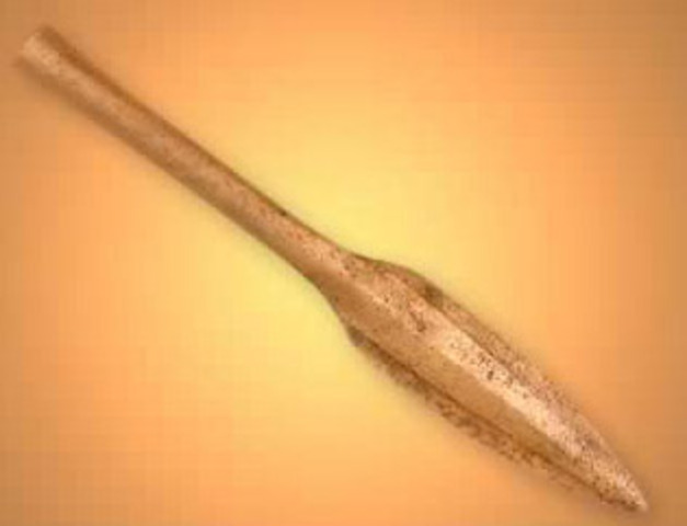 Copper spears 2700 B.C
