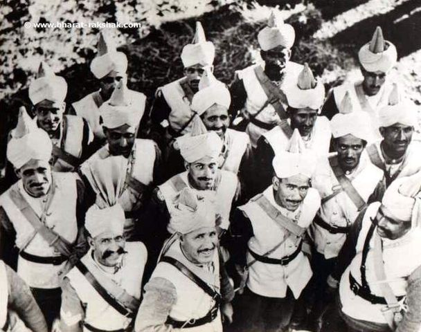 Attack from the 4th indian division