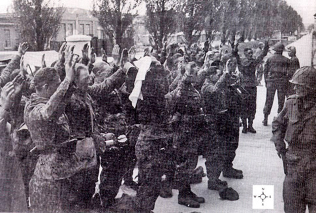 250 000 Axis soldiers captured