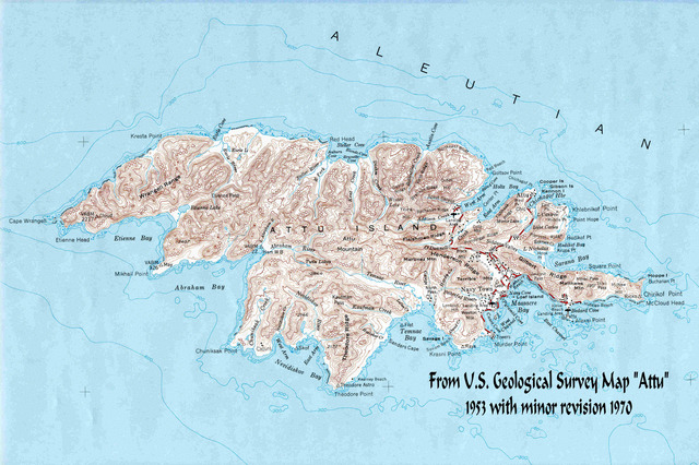 US Air Force attacks Japanese occupied harbors on Attu Island