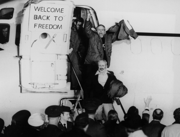 Les 52 otages americains sont liberées