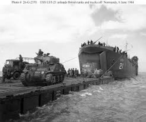 Invasion of Normandy officially begins