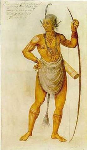 Powhatan dies, Opechancanough succeeds him