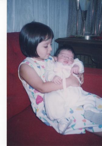 nacimiento de mi hermana